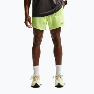 Pantaloncini da corsa da uomo Nike Stride Dri-Fit 2in1 7" volt ice