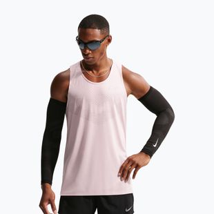 Maglietta da corsa da uomo Nike Stride Dri-Fit ADV silt red