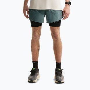 Pantaloni corti da uomo Nike Stride Dri-Fit foderati 5" mineral slate