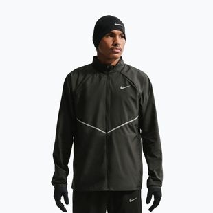 Giacca da corsa da uomo Nike Miler Repel UV black/black