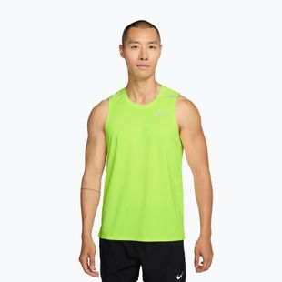 Maglietta da corsa da uomo Nike Miler Dri-Fit volt ice