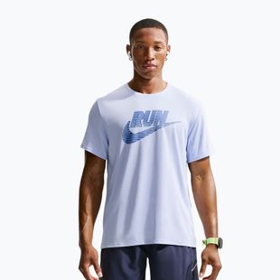 Maglietta da corsa da uomo Nike Miler Dri-Fit UV hydrogen blue/lapis