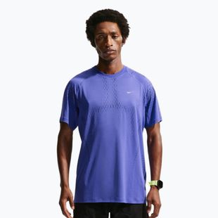 Maglietta da corsa da uomo Nike Stride Dri-Fit ADV lapis/deep royal blue