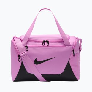 Borsa da allenamento Nike Brasilia Duffel Extra Small 24 l light magenta/black/black
