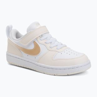 Scarpe per bambini Nike Court Borough Low white/chalk/white/shimmer