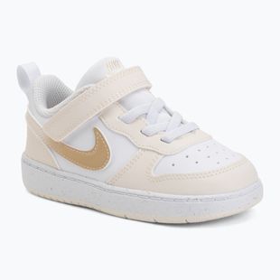 Scarpe per bambini Nike Court Borough Low white/chalk/white/shimmer