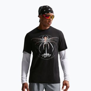Maglietta da corsa da uomo Nike Dri-Fit Running black