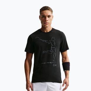 Maglietta da tennis da uomo Nike Court Dri-Fit black
