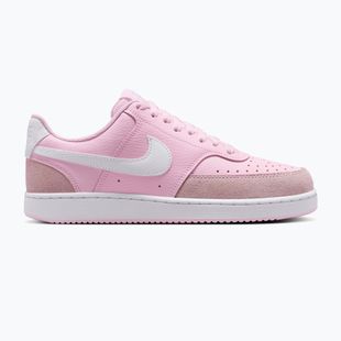 Scarpe da donna Nike Court Vision Low Suede pink foam/white