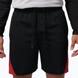 Pantaloncini da basket da uomo  Jordan Sport Dri-Fit black/gym red/white