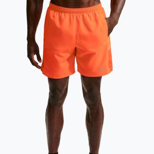 Pantaloncini da corsa da uomo Nike Miler Dri-Fit Brief Lined7" total orange