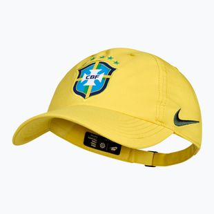 Cappellino con visiera Nike Club Brazil Poly canary