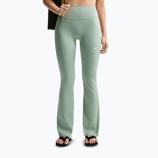 Leggings da donna Nike One High Waisted Flared steam/white