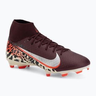 Scarpe da calcio da uomo Nike United Mercurial Superfly 10 Academy MG burgundy crush/metallic silver