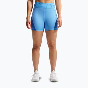 Pantaloncini da donna Nike Pro Sculpt High Waisted 5" Biker university blue/light photo blue/white