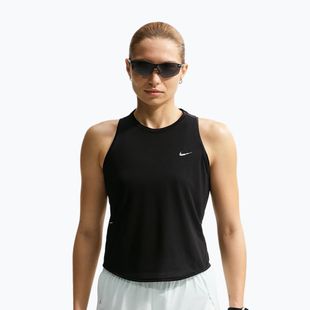Maglietta da corsa da donna Nike Swift Breathe Dri-Fit black/black/white