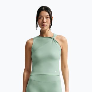 Maglietta da allenamento da donna Nike One Dri-Fit TT steam/white