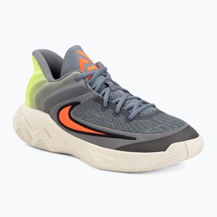 Scarpe da basket uomo Nike Giannis Immortality 4 Cool Grey/Volt/Total Crimson