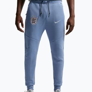 Pantaloncini da calcio da uomo Nike England Tech Fleece Soccer Joggers work blue/white