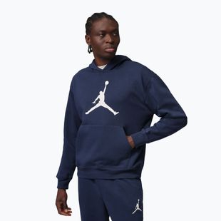 Felpa uomo Nike Jordan Pullover Hoodie midnight navy/white