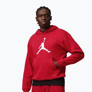 Felpa da uomo Nike Jordan Pullover Hoodie gym red/white