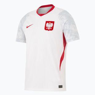 Maglietta da calcio da uomo Nike Dri-Fit Poland Stadium Home 2026 white/field silver