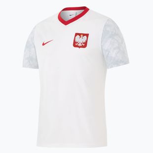 Maglietta da calcio da uomo Nike Dri-Fit Poland Home 2026 white/field silver