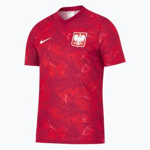 Maglietta da calcio da uomo Nike Dri-Fit Poland Away 2026 noble red/sport red