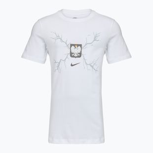 Maglietta da calcio da uomo Nike Graphic Poland white