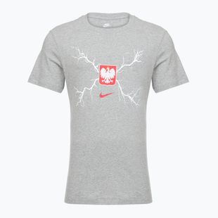 Maglietta da calcio da uomo Nike Graphic Poland dark grey heather