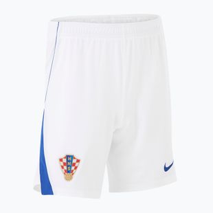 Pantaloncini da calcio da uomo Nike Dri-Fit Croatia Stadium Home white