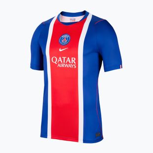 Maglietta da calcio da uomo Nike Paris Saint-Germain Dri-Fit Stadium Home old royal/white/university red/white