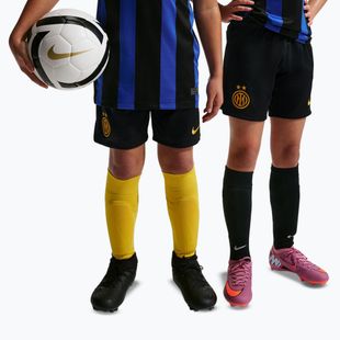 Pantaloncini da calcio per bambini Nike Inter Milan Dri-Fit Stadium Home black/university gold