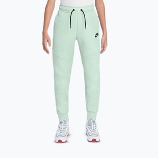 Pantaloni per bambini Nike Sportswear Tech Fleece barely green/black/black