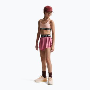 Pantaloncini bambini Nike Pro Dri-Fit 2in1 peony/black/white
