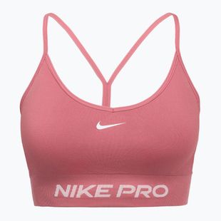 Reggiseno sportivo Nike Pro Seamless Light Support peony/white