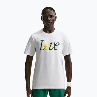 Maglietta da tennis da uomo Nike Court Love white