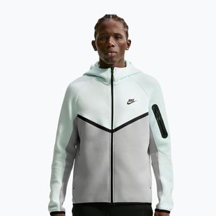 Felpa da uomo Nike Tech Windrunner Full Zip barely green/light silver/black