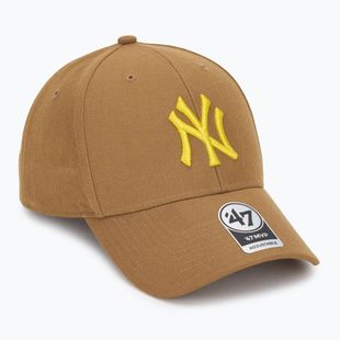 47 Brand MLB New York Yankees MVP Cappello da baseball in cammello