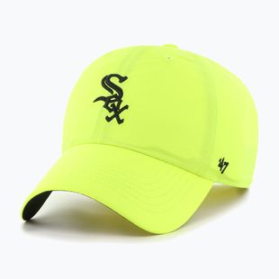 47 Brand MLB Chicago White Sox Brrr CLEAN UP berretto da baseball giallo neon