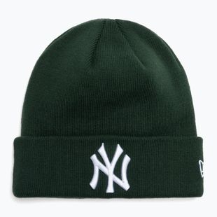 Berretto invernale New Era League Essential New York Yankees verde scuro/bianco
