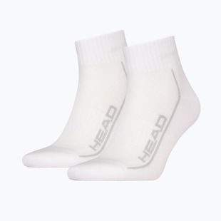 Calzini HEAD Tennis 2P Performance Quarter 2 pairs white