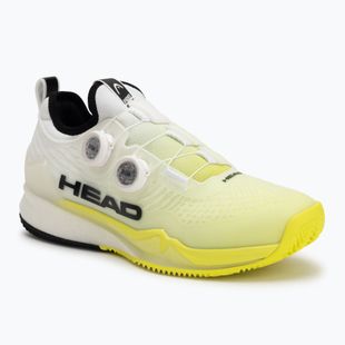 Scarpe da tennis uomo HEAD Endure Pro BOA Clay white/yellow