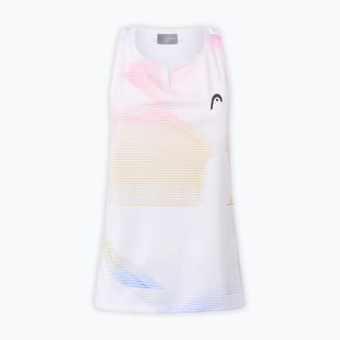 Maglietta da tennis da donna HEAD Agility Tank Top apricot/print vision