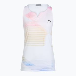 Maglietta da tennis da donna HEAD Agility Tank Top light blue/print vision