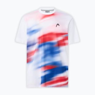Maglietta da tennis da uomo HEAD Blur royal/print