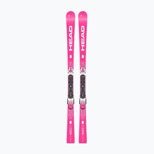 Sci da discesa HEAD WC Rebels e-Race Pro RP WCR 14 + attacchi Freeflex 14 GW 75 Years pink