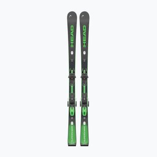 Sci alpini + attacchi HEAD Supershape e-Magnum SW BB-PR + Protector Evo PR 13 GW black/green