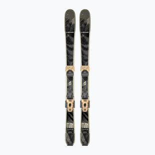 Sci alpini da bambino + attacchi HEAD Kore Team SW + Attack LYT 11 GW black/beige