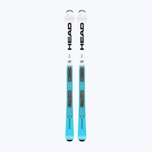 Sci alpini da bambino + attacchi HEAD Supershape Team Easy JRS + Jrs 7.5 GW CA blue/white